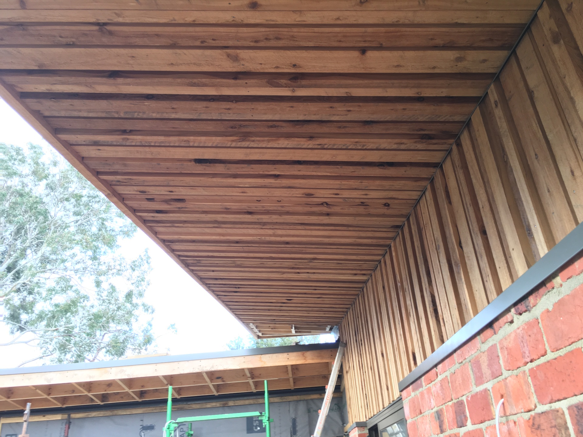 Hardwood Timber Eave & Gable Feature